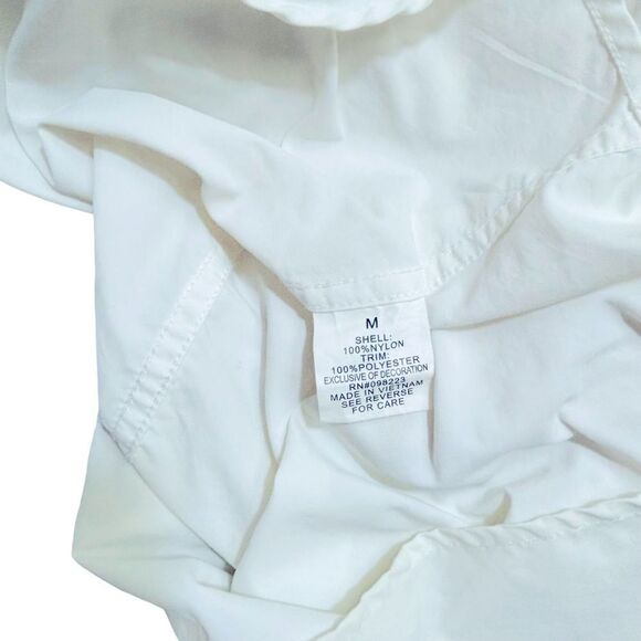 Magellan Men's White Vented Fishing Shirt Size Medium 4 0440 - Picture 4 of 8